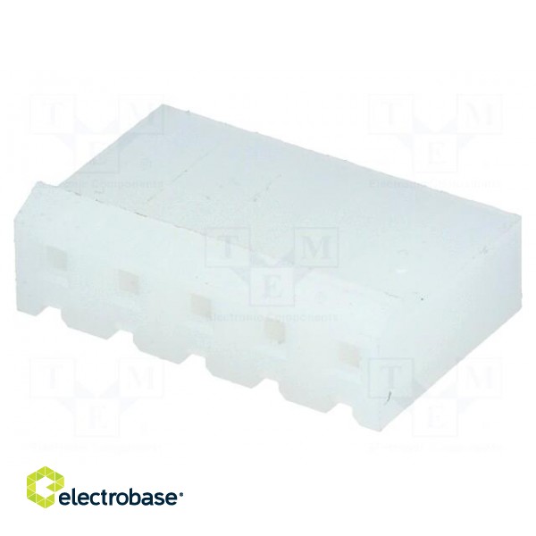 Plug | wire-board | female | 5.08mm | PIN: 5 | w/o contacts | for cable image 1