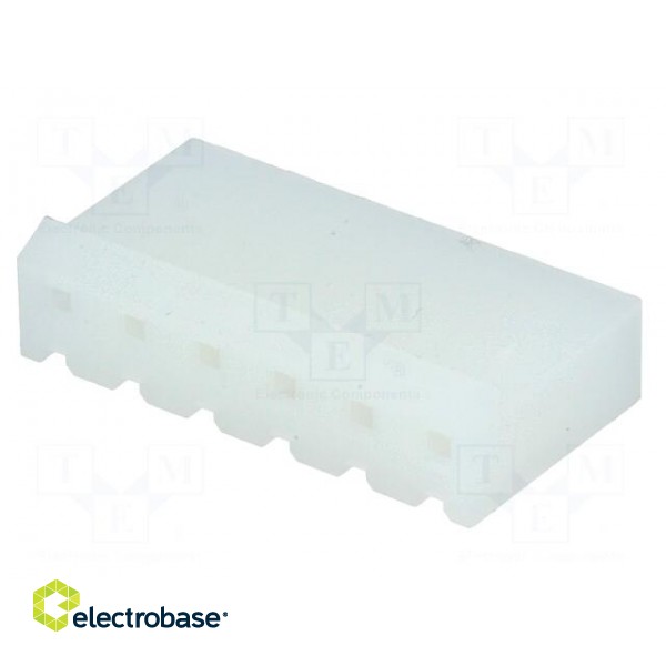 Plug | wire-board | female | 5.08mm | PIN: 6 | w/o contacts | for cable image 1