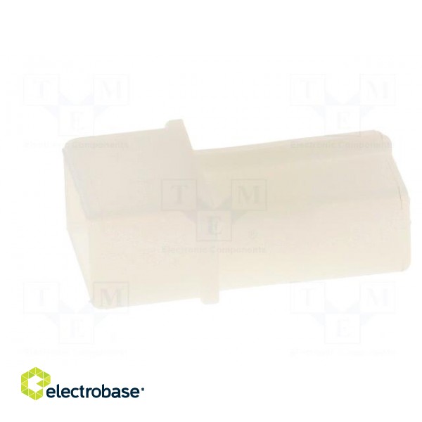Plug | wire-board | male | Commercial MATE-N-LOK | 5.08mm | PIN: 2 | 250V image 3