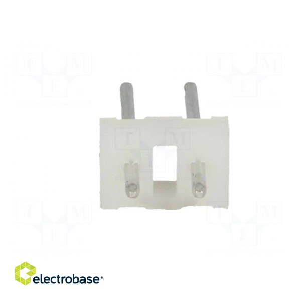 Socket | wire-board | male | KK | 5.08mm | PIN: 2 | round contacts | THT image 5