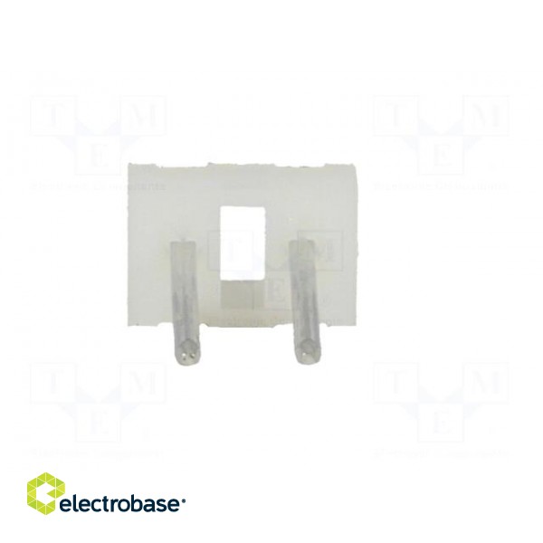 Socket | wire-board | male | KK | 5.08mm | PIN: 2 | round contacts | THT image 8
