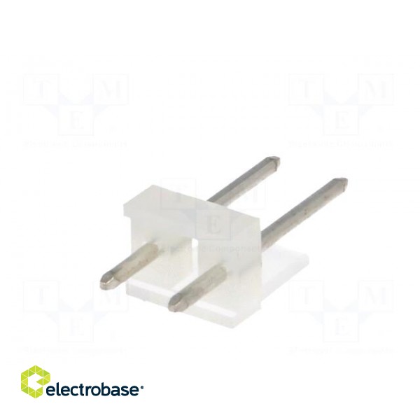 Socket | wire-board | male | KK | 5.08mm | PIN: 2 | THT | on PCBs | tinned image 6