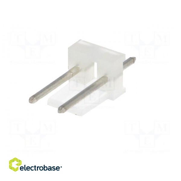 Socket | wire-board | male | KK | 5.08mm | PIN: 2 | THT | on PCBs | tinned image 2