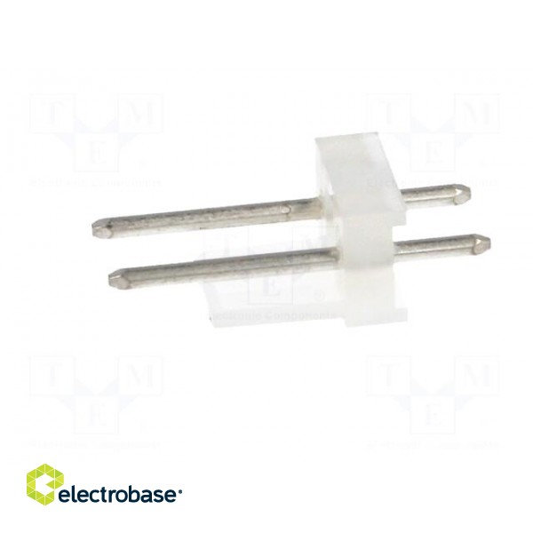 Socket | wire-board | male | KK | 5.08mm | PIN: 2 | THT | on PCBs | tinned image 3