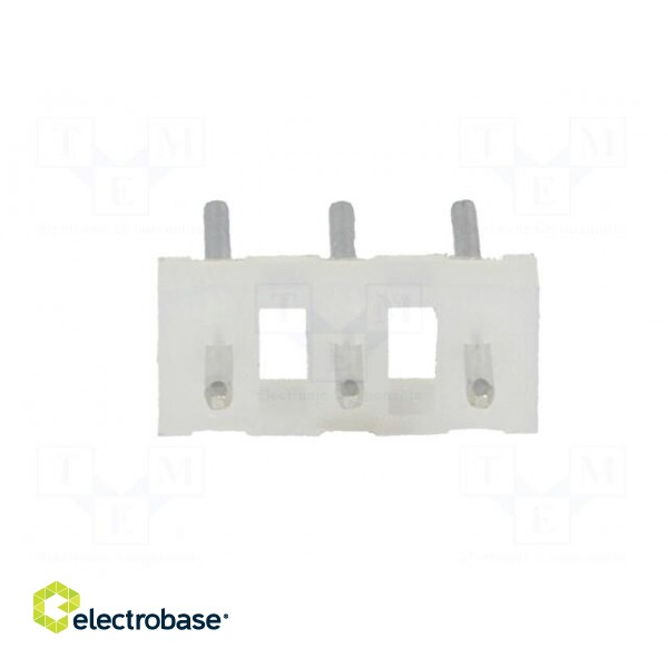 Socket | wire-board | male | KK | 5.08mm | PIN: 3 | round contacts | THT image 5