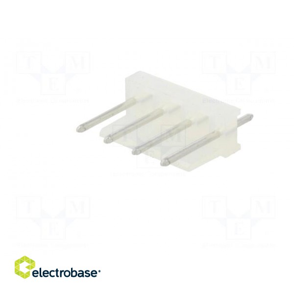 Socket | wire-board | male | KK | 5.08mm | PIN: 4 | THT | on PCBs | tinned image 2