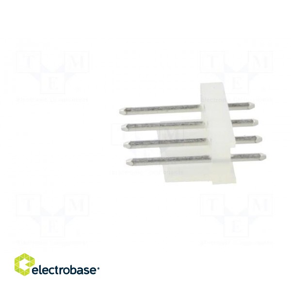 Socket | wire-board | male | KK | 5.08mm | PIN: 4 | THT | on PCBs | tinned фото 3