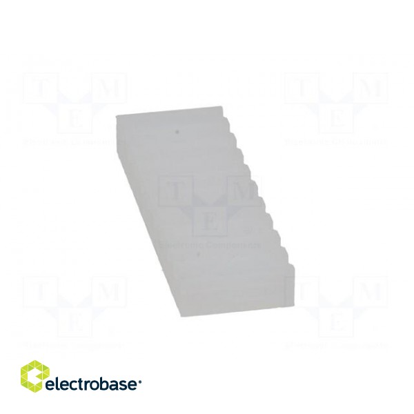 Wire-board | female | KK | 5.08mm | PIN: 10 | w/o contacts | for cable image 7