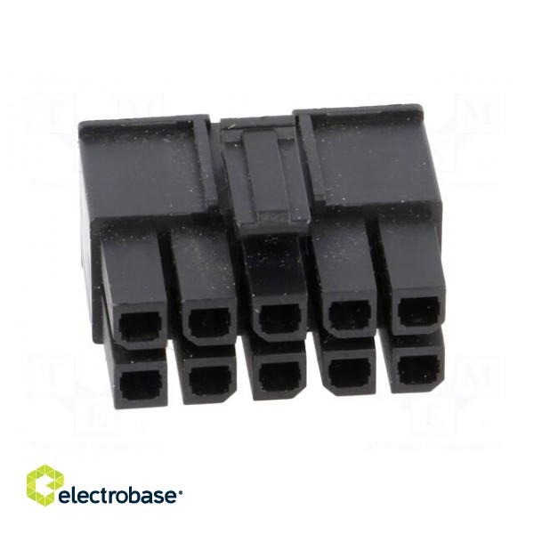 Plug | wire-wire/PCB | female | Mega-Fit | 5.7mm | PIN: 10 | UL94V-0 | 23A image 9