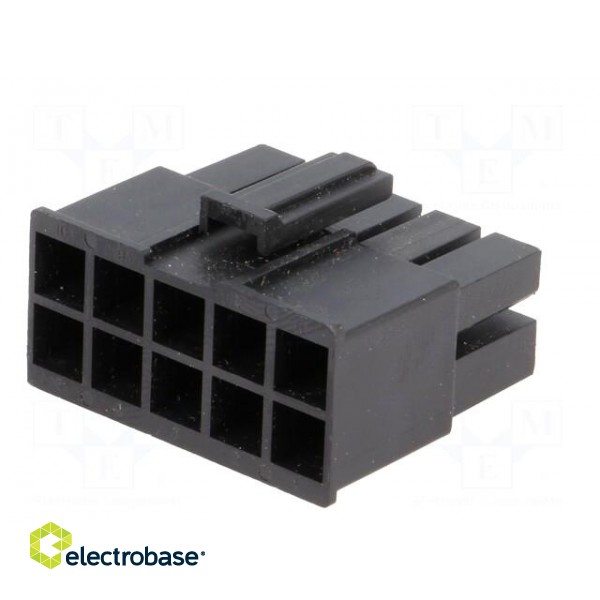 Plug | wire-wire/PCB | female | Mega-Fit | 5.7mm | PIN: 10 | UL94V-0 | 23A image 6