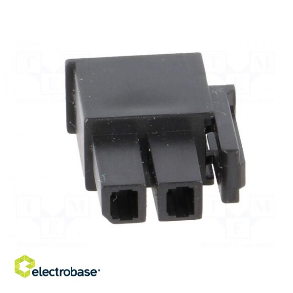 Plug | wire-wire/PCB | female | Mega-Fit | 5.7mm | PIN: 2 | UL94V-0 | 23A paveikslėlis 9