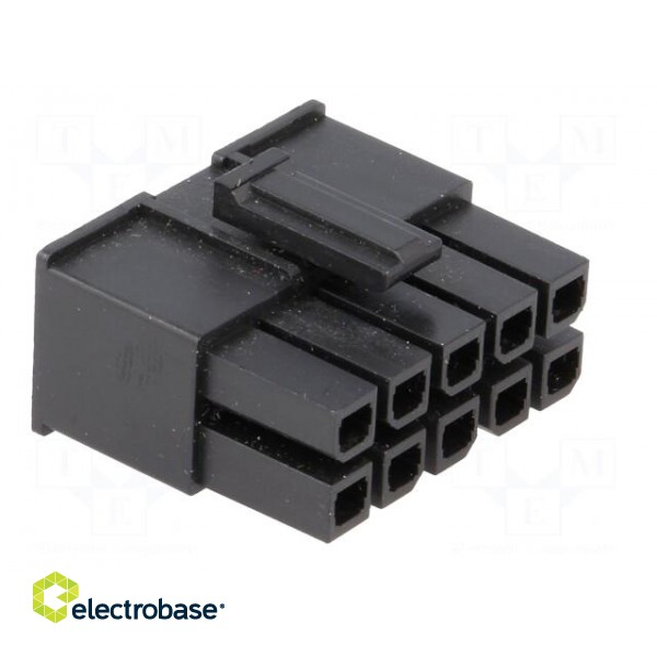 Plug | wire-wire/PCB | female | Mega-Fit | 5.7mm | PIN: 10 | UL94V-0 | 23A image 8