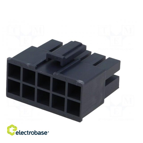 Plug | wire-wire/PCB | female | Mega-Fit | 5.7mm | PIN: 10 | UL94V-2 | 23A image 6