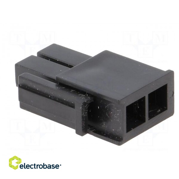 Plug | wire-wire/PCB | female | Mega-Fit | 5.7mm | PIN: 2 | UL94V-0 | 23A фото 4