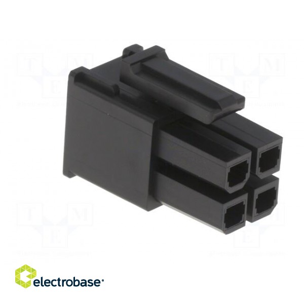Plug | wire-wire/PCB | female | Mega-Fit | 5.7mm | PIN: 4 | UL94V-0 | 23A image 8