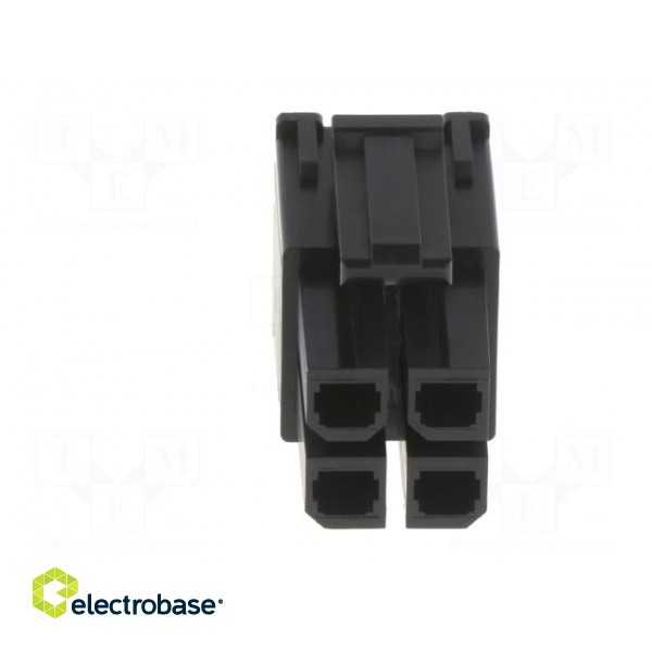 Plug | wire-board | female | Mega-Fit | 5.7mm | PIN: 4 | Layout: 2x2 | 23A image 9