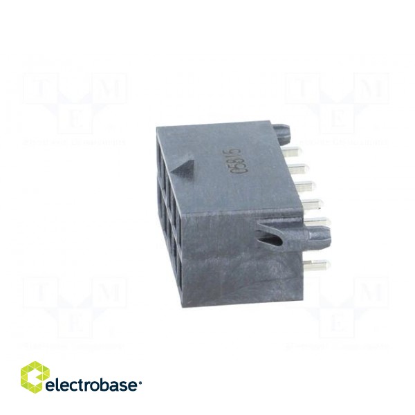 Socket | wire-board | male | Mega-Fit | 5.7mm | PIN: 10 | Layout: 2x5 | 23A image 3