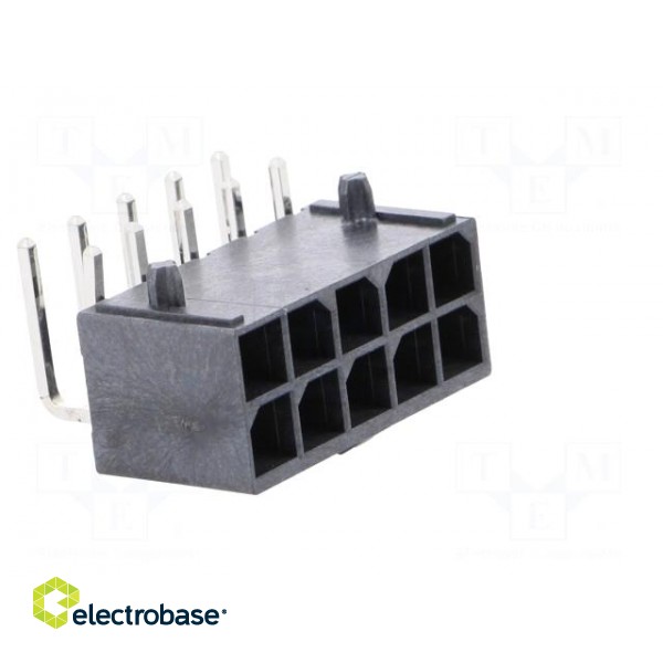 Socket | wire-board | male | Mega-Fit | 5.7mm | PIN: 10 | Layout: 2x5 | 23A image 8