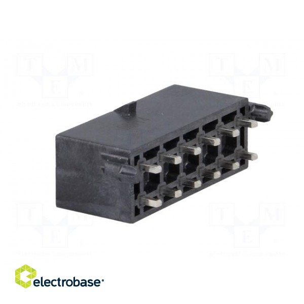 Socket | wire-board | male | Mega-Fit | 5.7mm | PIN: 12 | UL94V-0 | 23A image 4