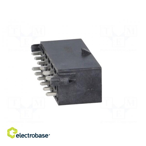 Socket | wire-board | male | Mega-Fit | 5.7mm | PIN: 12 | UL94V-0 | 23A фото 7