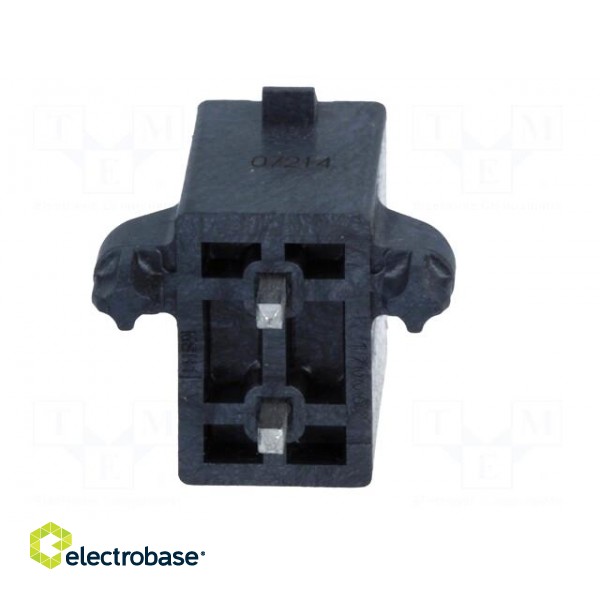 Socket | wire-board | male | Mega-Fit | 5.7mm | PIN: 2 | UL94V-0 | 23A | THT image 5