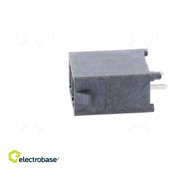 Socket | wire-board | male | Mega-Fit | 5.7mm | PIN: 2 | Layout: 2x1 | 23A image 3