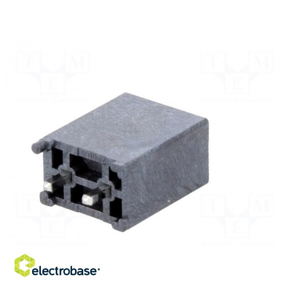 Socket | wire-board | male | Mega-Fit | 5.7mm | PIN: 2 | Layout: 2x1 | 23A image 6