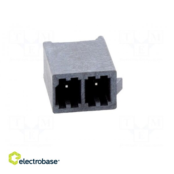 Socket | wire-board | male | Mega-Fit | 5.7mm | PIN: 2 | Layout: 2x1 | 23A image 9