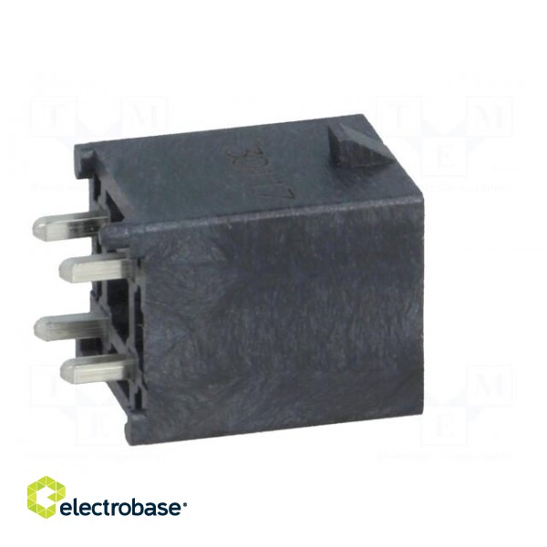 Socket | wire-board | male | Mega-Fit | 5.7mm | PIN: 4 | UL94V-0 | 23A | THT image 7