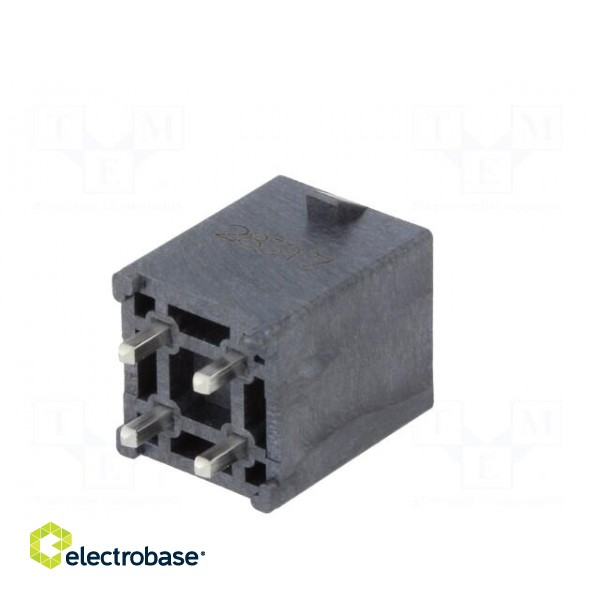 Socket | wire-board | male | Mega-Fit | 5.7mm | PIN: 4 | Layout: 2x2 | 23A image 6