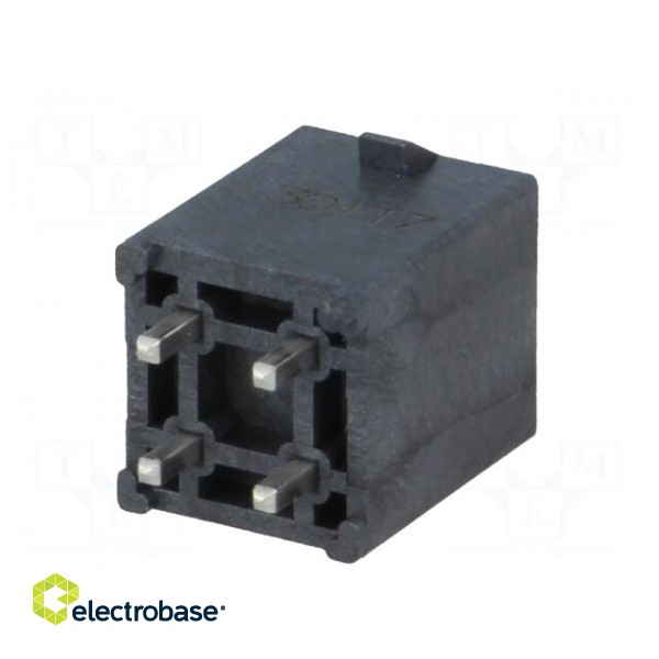 Socket | wire-board | male | Mega-Fit | 5.7mm | PIN: 4 | UL94V-0 | 23A | THT image 6