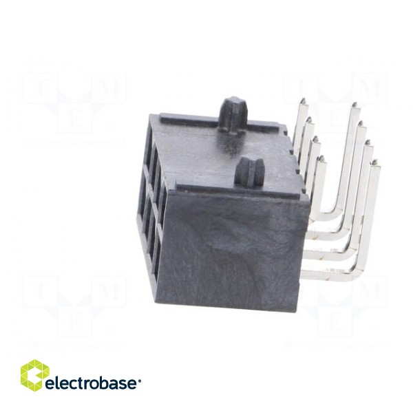 Socket | wire-board | male | Mega-Fit | 5.7mm | PIN: 8 | Layout: 2x4 | 23A image 3