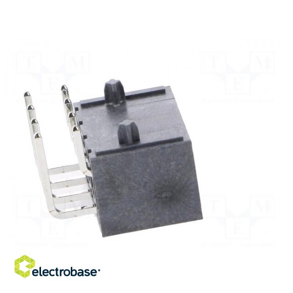 Socket | wire-board | male | Mega-Fit | 5.7mm | PIN: 8 | UL94V-0 | 23A | THT image 7