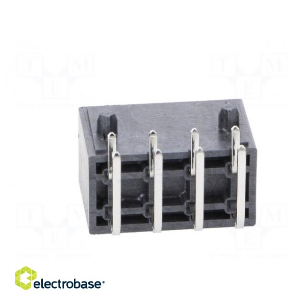 Socket | wire-board | male | Mega-Fit | 5.7mm | PIN: 8 | UL94V-0 | 23A | THT image 5