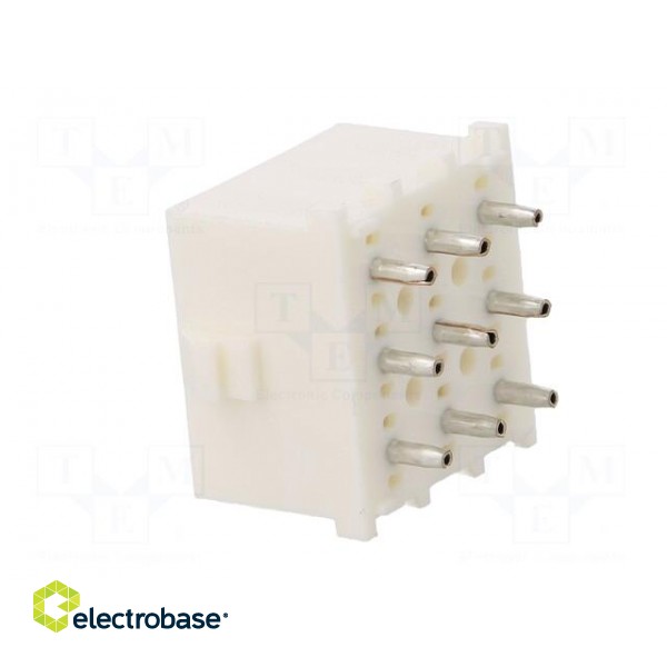 Socket | wire-wire/PCB | male | Universal MATE-N-LOK | 6.35mm | PIN: 9 image 4