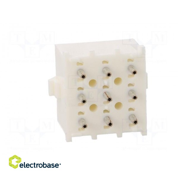 Socket | wire-wire/PCB | male | Universal MATE-N-LOK | 6.35mm | PIN: 9 image 5