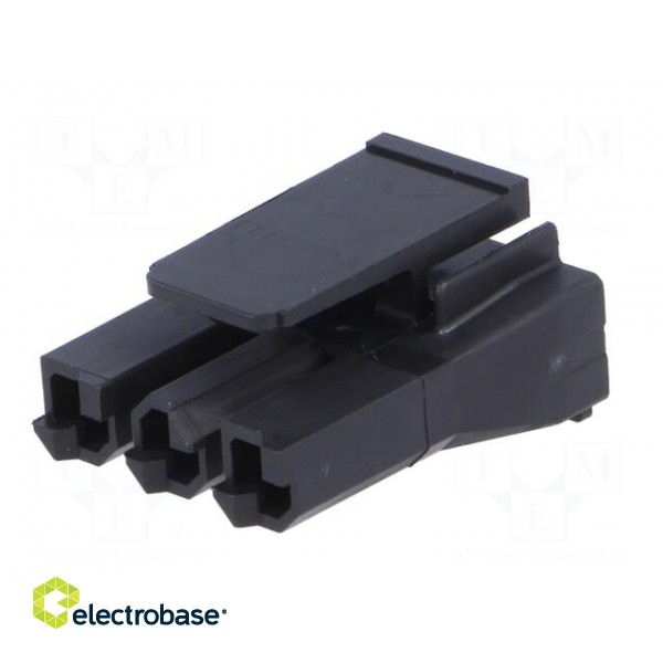 Connector: wire-board | SABRE | plug | female | PIN: 3 | w/o contacts paveikslėlis 2