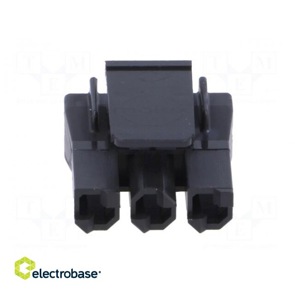Connector: wire-board | SABRE | plug | female | PIN: 3 | w/o contacts paveikslėlis 9
