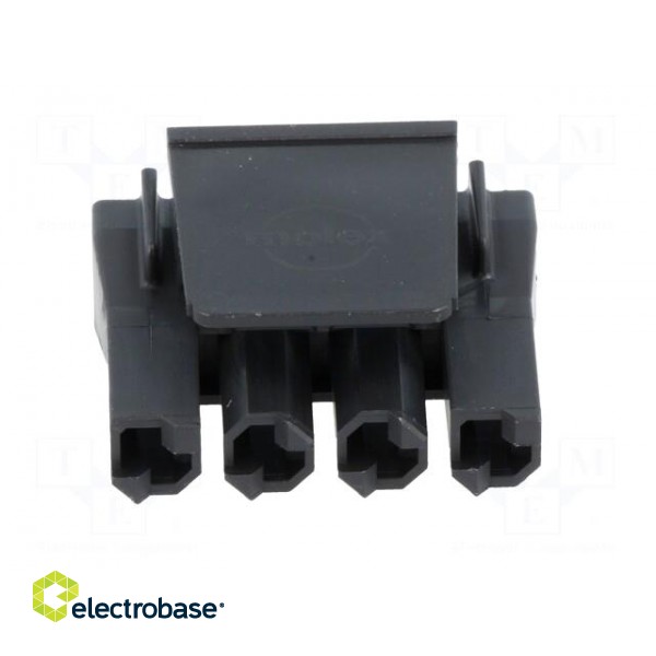 Connector: wire-board | SABRE | plug | female | PIN: 4 | w/o contacts paveikslėlis 9