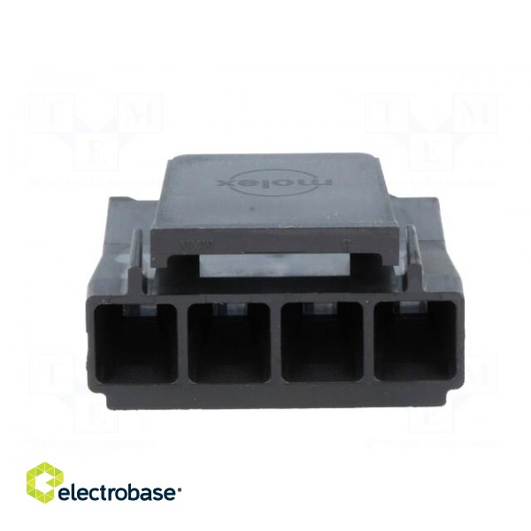 Connector: wire-board | SABRE | plug | female | PIN: 4 | w/o contacts paveikslėlis 5