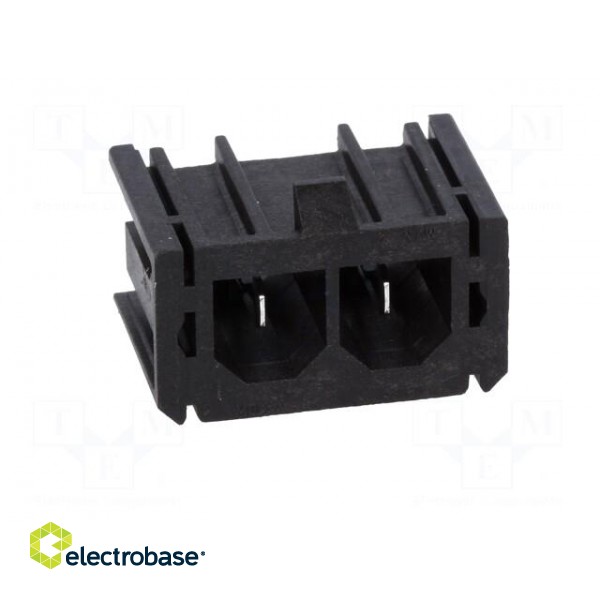 Connector: wire-board | SABRE | socket | male | PIN: 2 | tinned | 18A | THT image 9