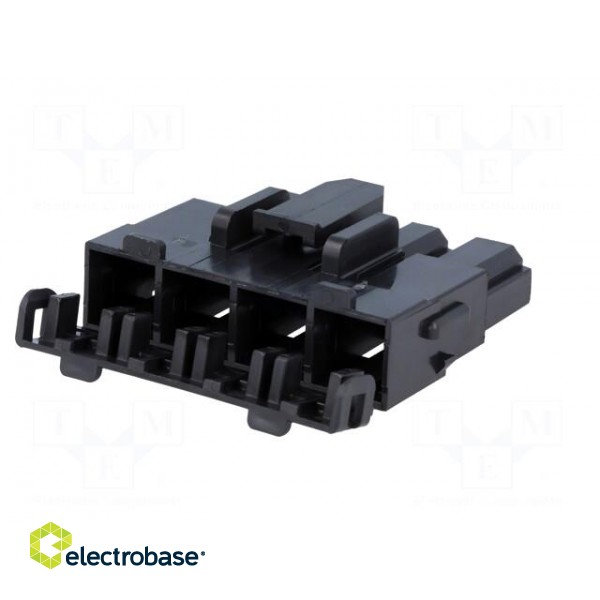Plug | wire-wire/PCB | female | Mini-Fit Sr | 10mm | PIN: 4 | 600V image 6