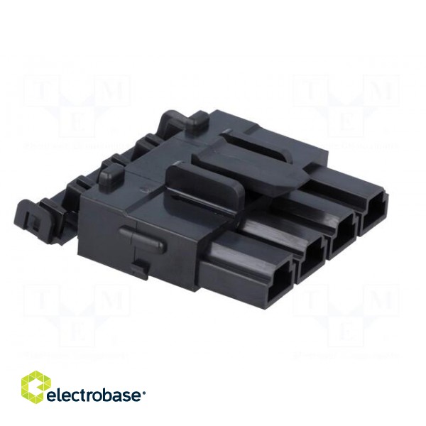 Plug | wire-wire/PCB | female | Mini-Fit Sr | 10mm | PIN: 4 | 600V image 8