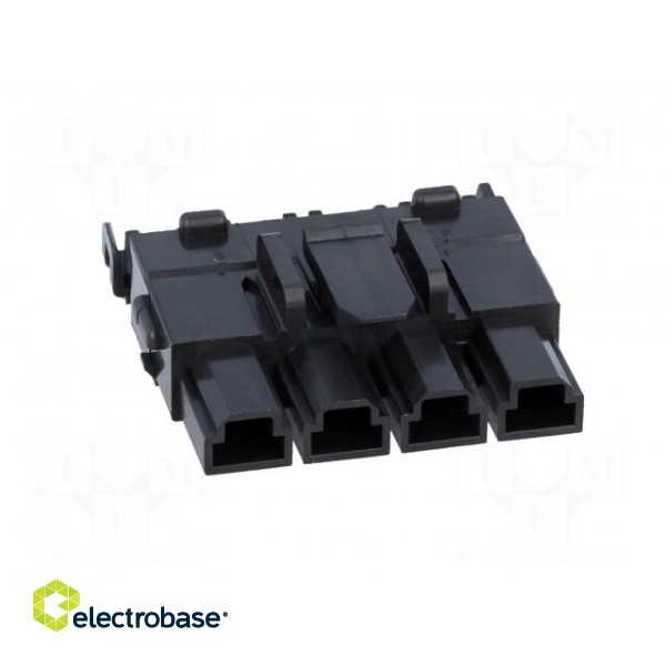 Plug | wire-wire/PCB | female | Mini-Fit Sr | 10mm | PIN: 4 | 600V image 9