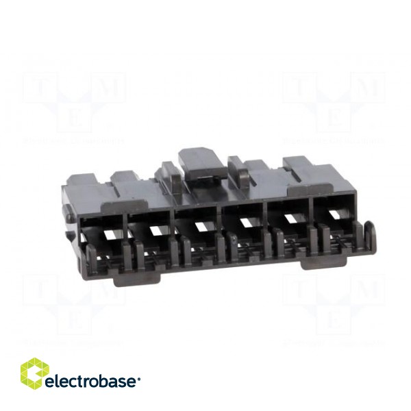 Plug | wire-board | female | Series: Mini-Fit Sr | 10mm | PIN: 6 | 600V paveikslėlis 5