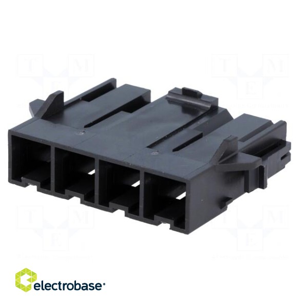 Plug | wire-wire/PCB | male | Mini-Fit Sr | 10mm | PIN: 4 | 600V image 6