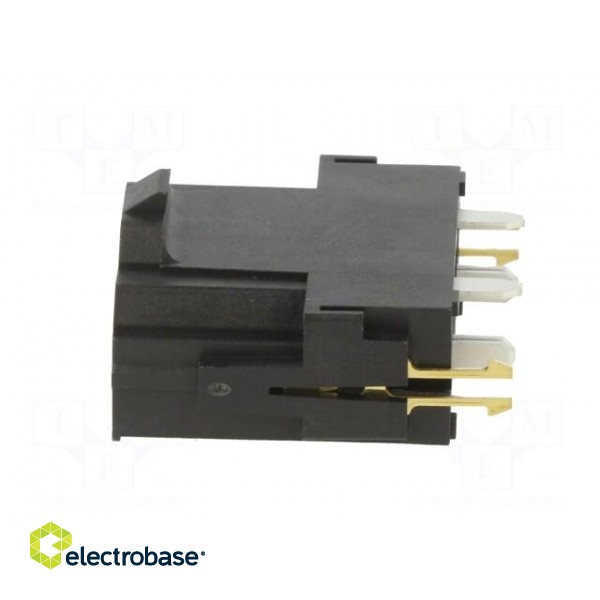 Socket | wire-board | male | Mini-Fit Sr | 10mm | PIN: 2 | 50A | THT | 600V paveikslėlis 3