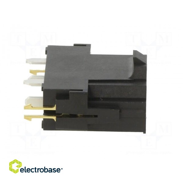 Socket | wire-board | male | Mini-Fit Sr | 10mm | PIN: 2 | 50A | THT | 600V фото 7