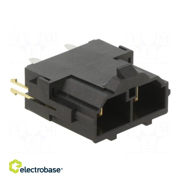 Socket | wire-board | male | Mini-Fit Sr | 10mm | PIN: 2 | 50A | THT | 600V image 8