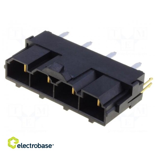 Socket | wire-board | male | Series: Mini-Fit Sr | 10mm | PIN: 2 | 600V paveikslėlis 1
